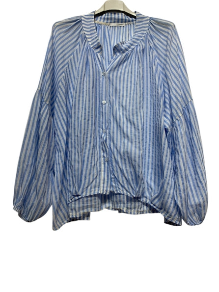 Cotton Striped Shirt 5362