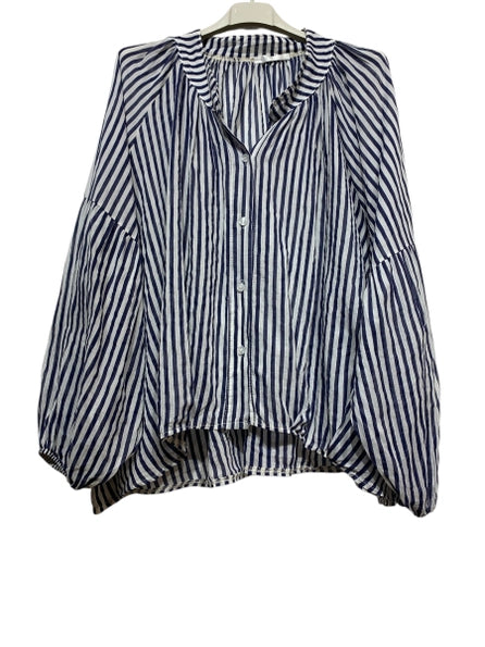 Cotton Striped Shirt 5362
